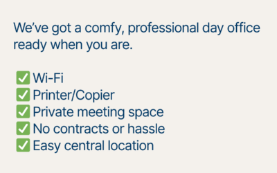 City Fringe Pay Per Day Office Space